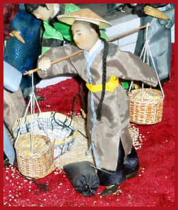 Merchant from a diorama, Pingyao